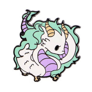 Haku Spirited Away Dragon Anime Enamel Pin